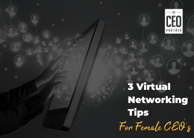 3 Virtual Networking Tips or Female CEOs