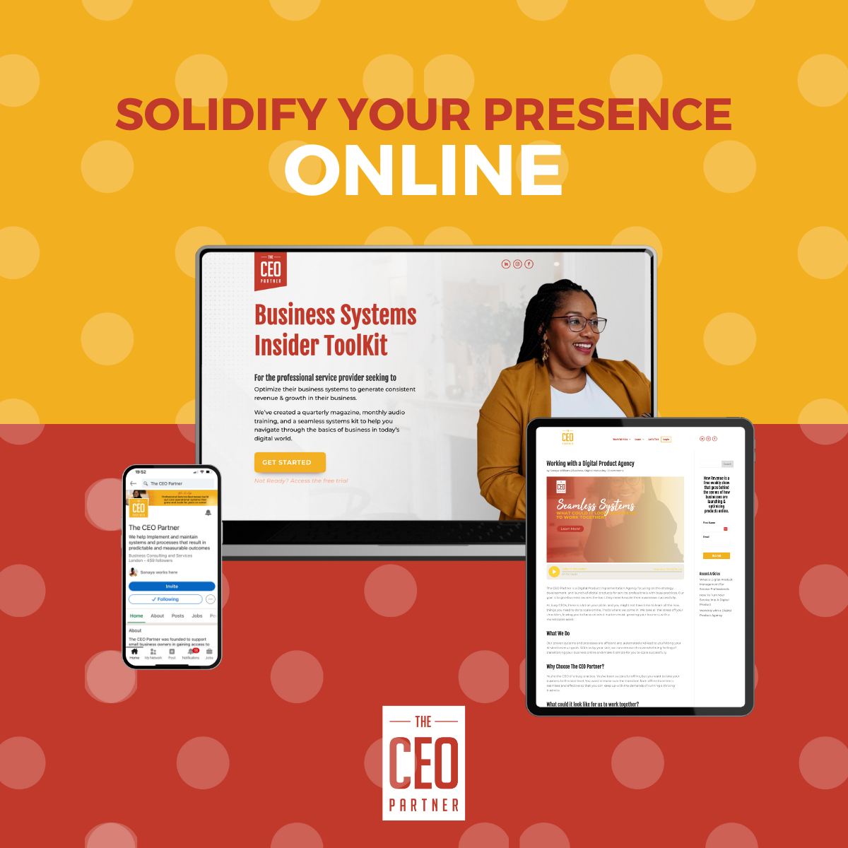 solidify your online prescence